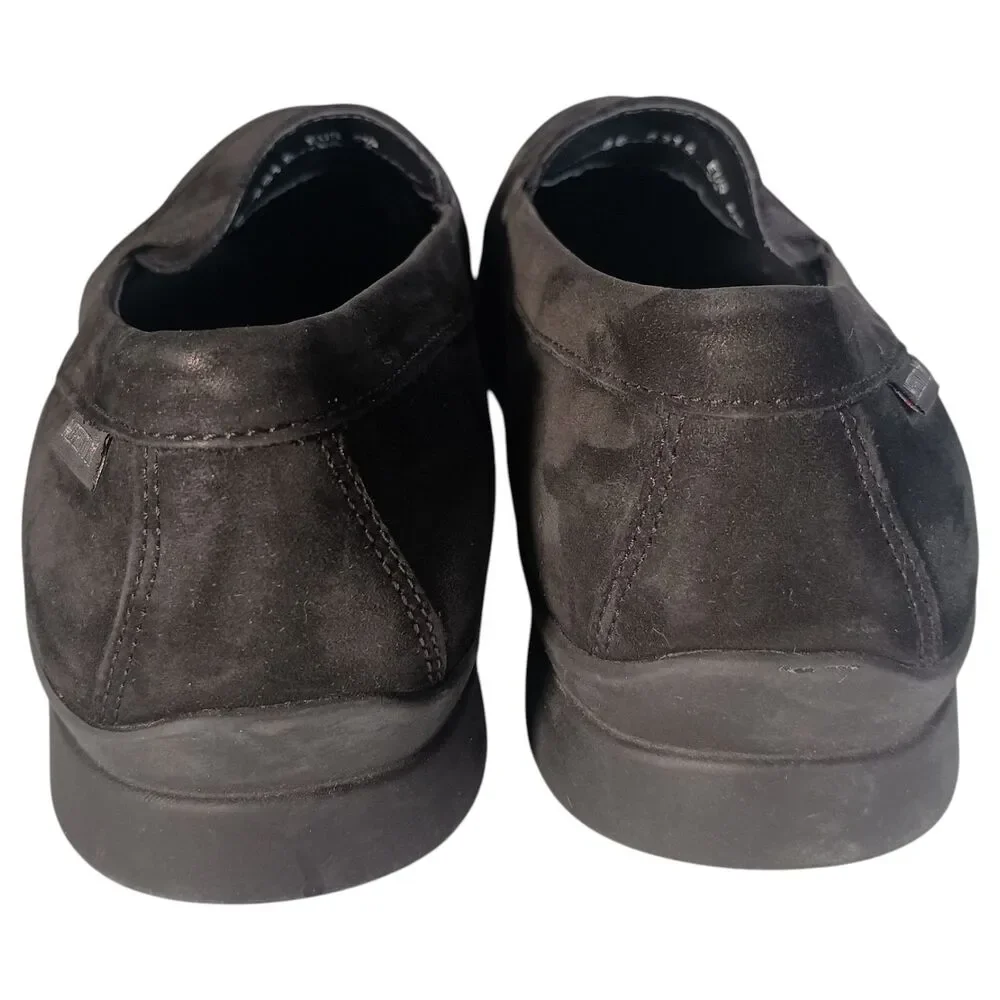 Mephisto Debby  Loafers Women's 8 Black Suede Slip On Comfort Shoes
